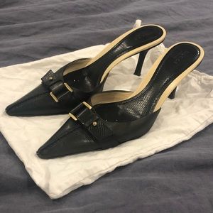 Gucci Kitten Heel Mules